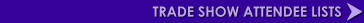 Trade Show ATTENDEE Lists